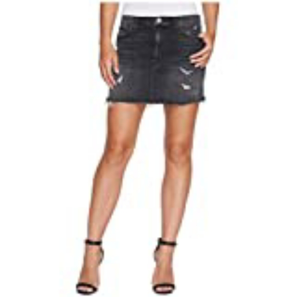 NWT Hudson Black Denim Mini Skirt - Picture 11 of 11